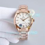 VSF Swiss Copy Omega Seamaster Aqua Terra 150m 34mm Rose Gold Ladies Watch 